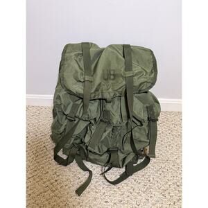 Vintage US Army Military Medium LC-2 Combat Field Pack Alice Rucksack NO Frame